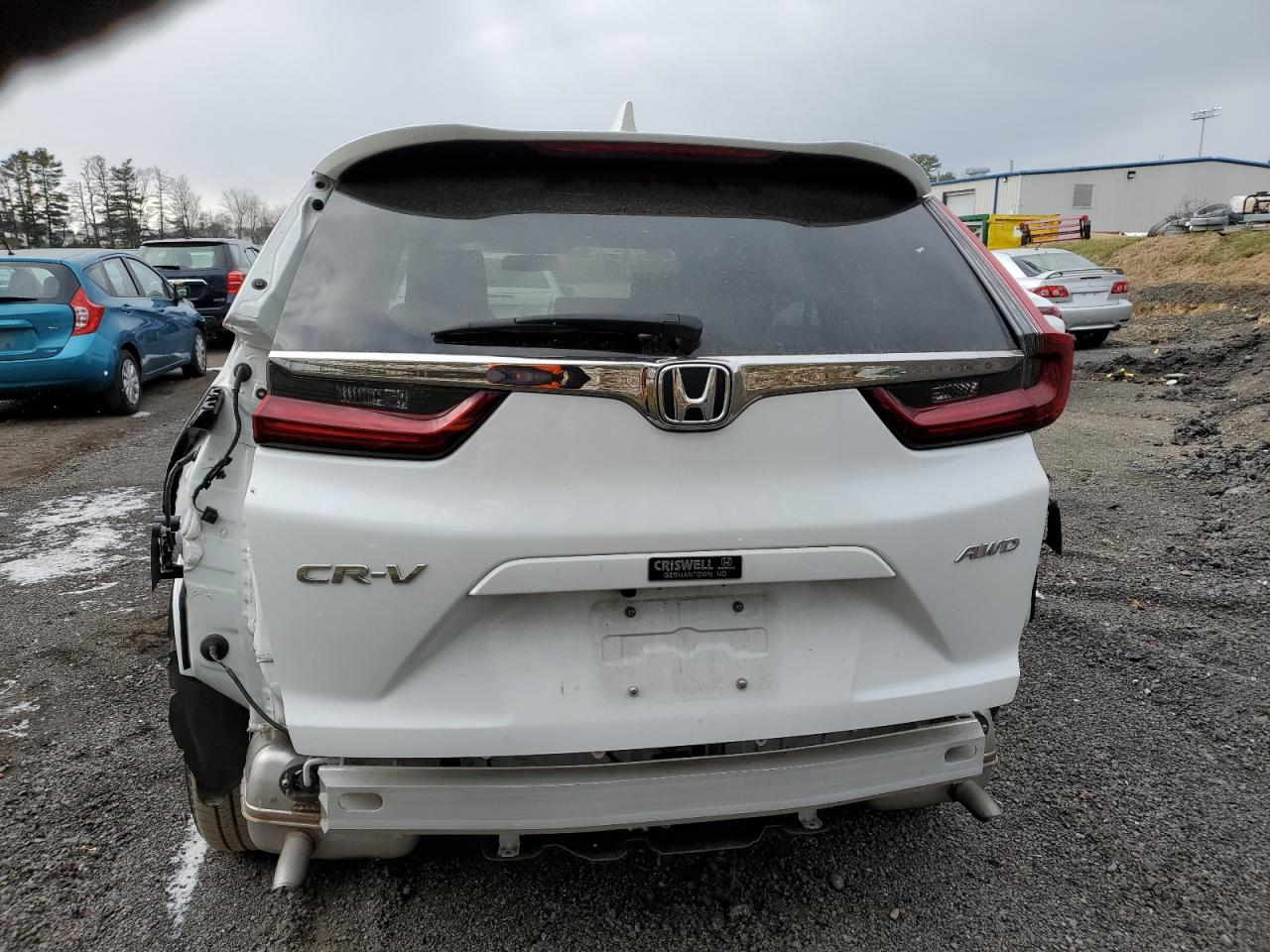 2021 Honda CR-V VIN 5J6RW2H54MA006976 Copart auction photo, all over / side damage thumbnail 6