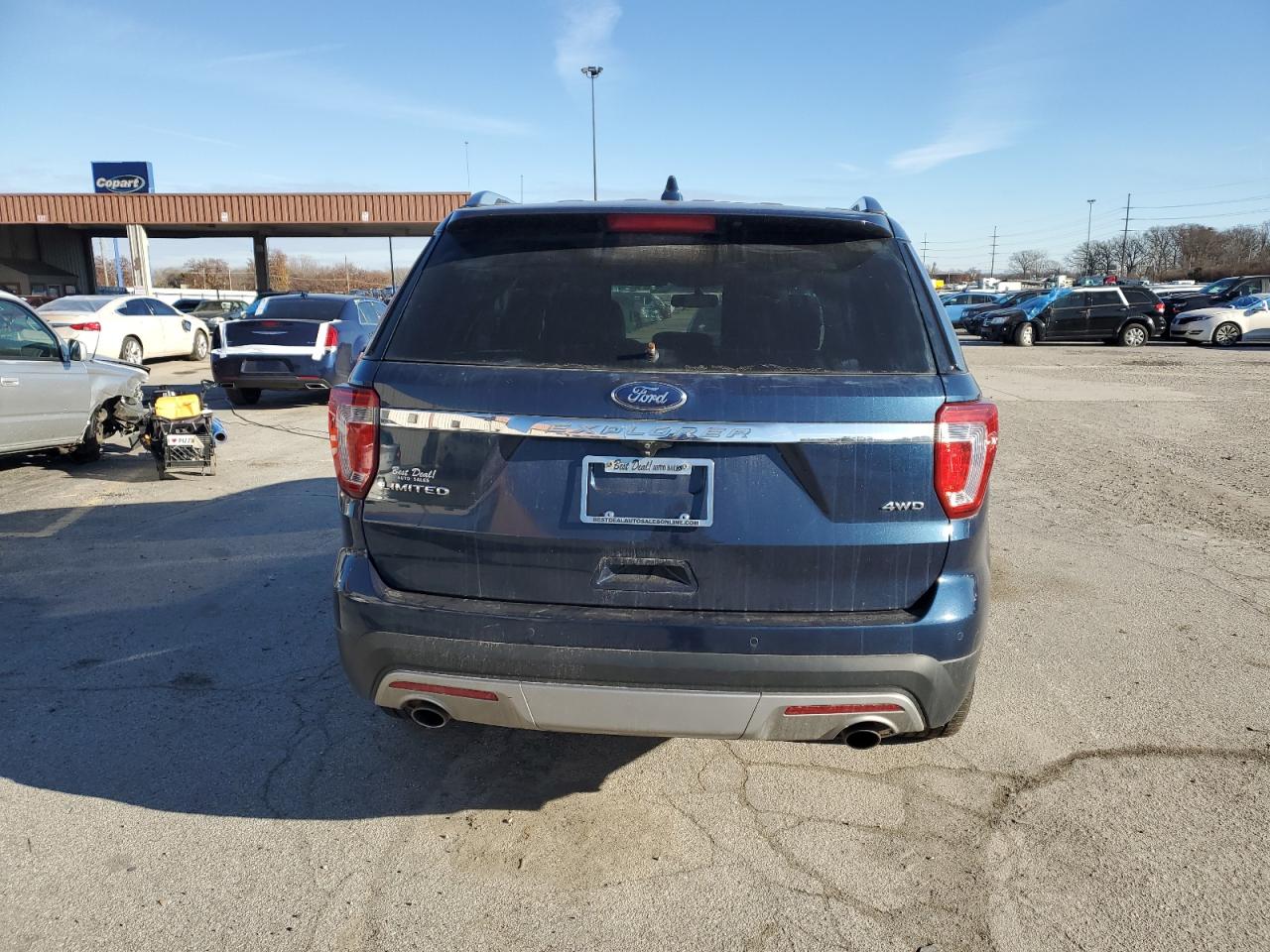 2016 Ford Explorer VIN 1FM5K8F89GGD34200 Copart auction photo, unknown damage thumbnail 6