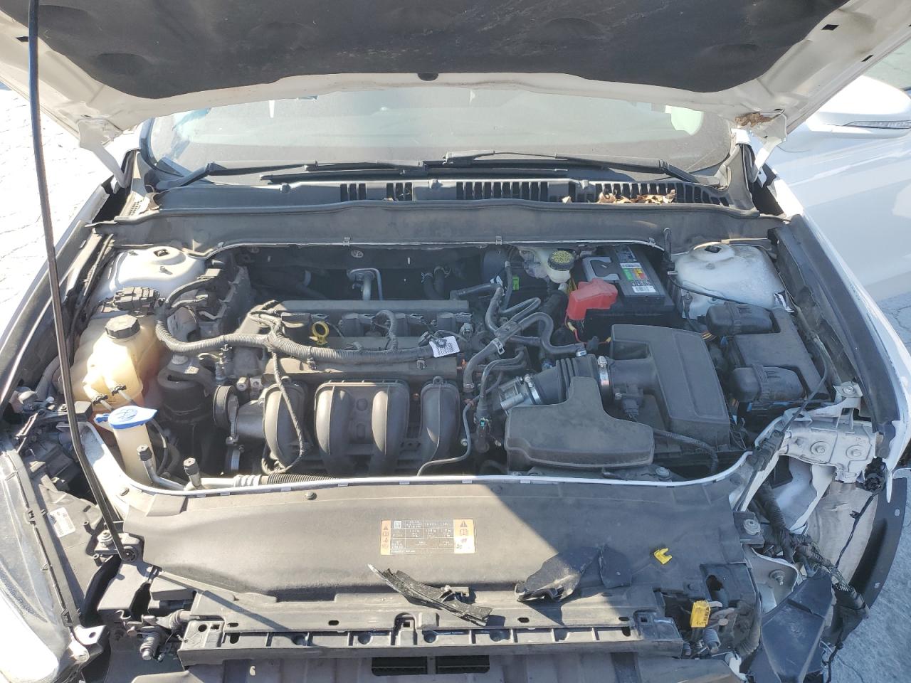 2015 Ford Fusion VIN 3FA6P0H71FR145344 Copart auction photo, front end damage thumbnail 11
