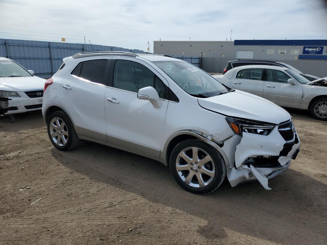 2017 Buick Encore VIN KL4CJHSB4HB030653 Copart auction photo, front end damage thumbnail 4