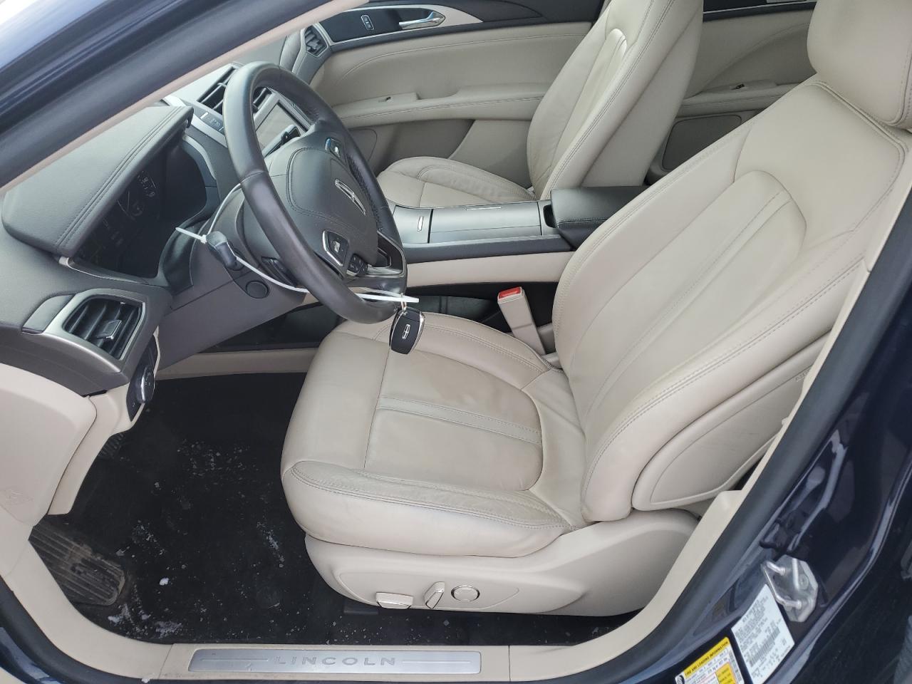 2017 Lincoln MKZ VIN 3LN6L5D92HR664198 Copart auction photo, rear end damage thumbnail 7