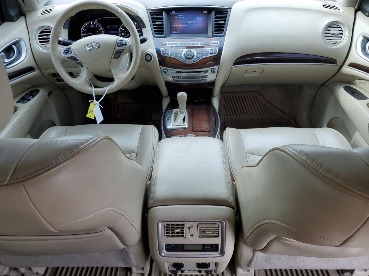 2014 Infiniti QX60 VIN 5N1AL0MM8EC505231 Copart auction photo, side damage thumbnail 8