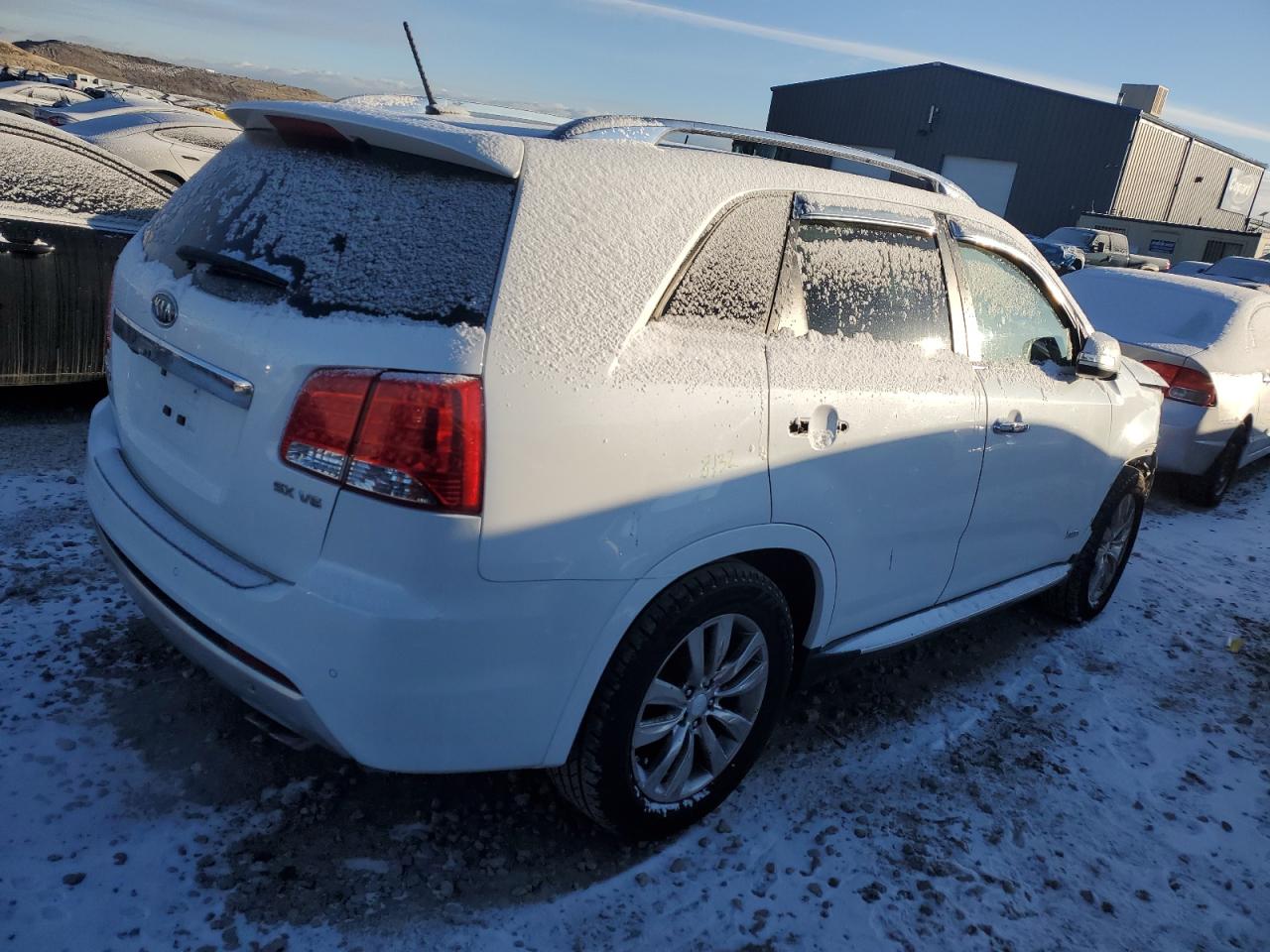 2013 KIA Sorento VIN 5XYKWDA22DG378707 Copart auction photo, front end damage thumbnail 3