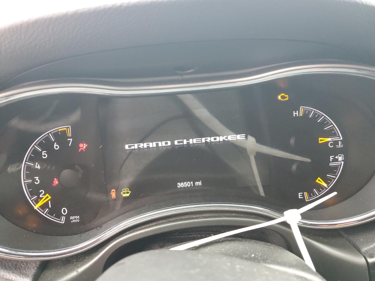 2020 Jeep Grand Cherokee VIN 1C4RJFAG1LC327433 Copart auction photo, front end damage thumbnail 9