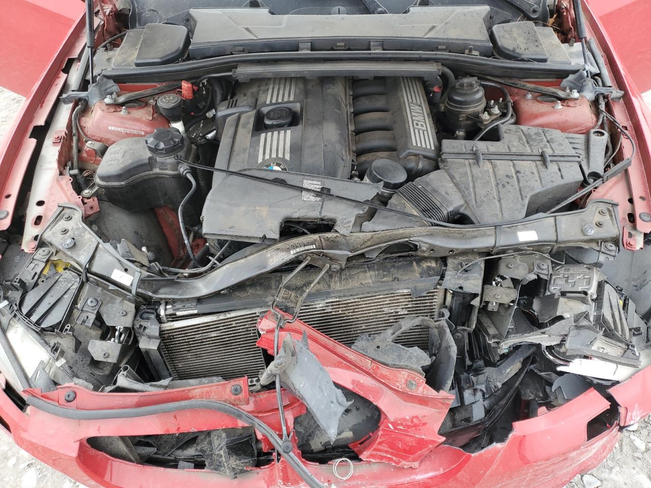 2013 BMW 3er VIN WBADW3C55DJ526579 Copart auction photo, front end damage thumbnail 13