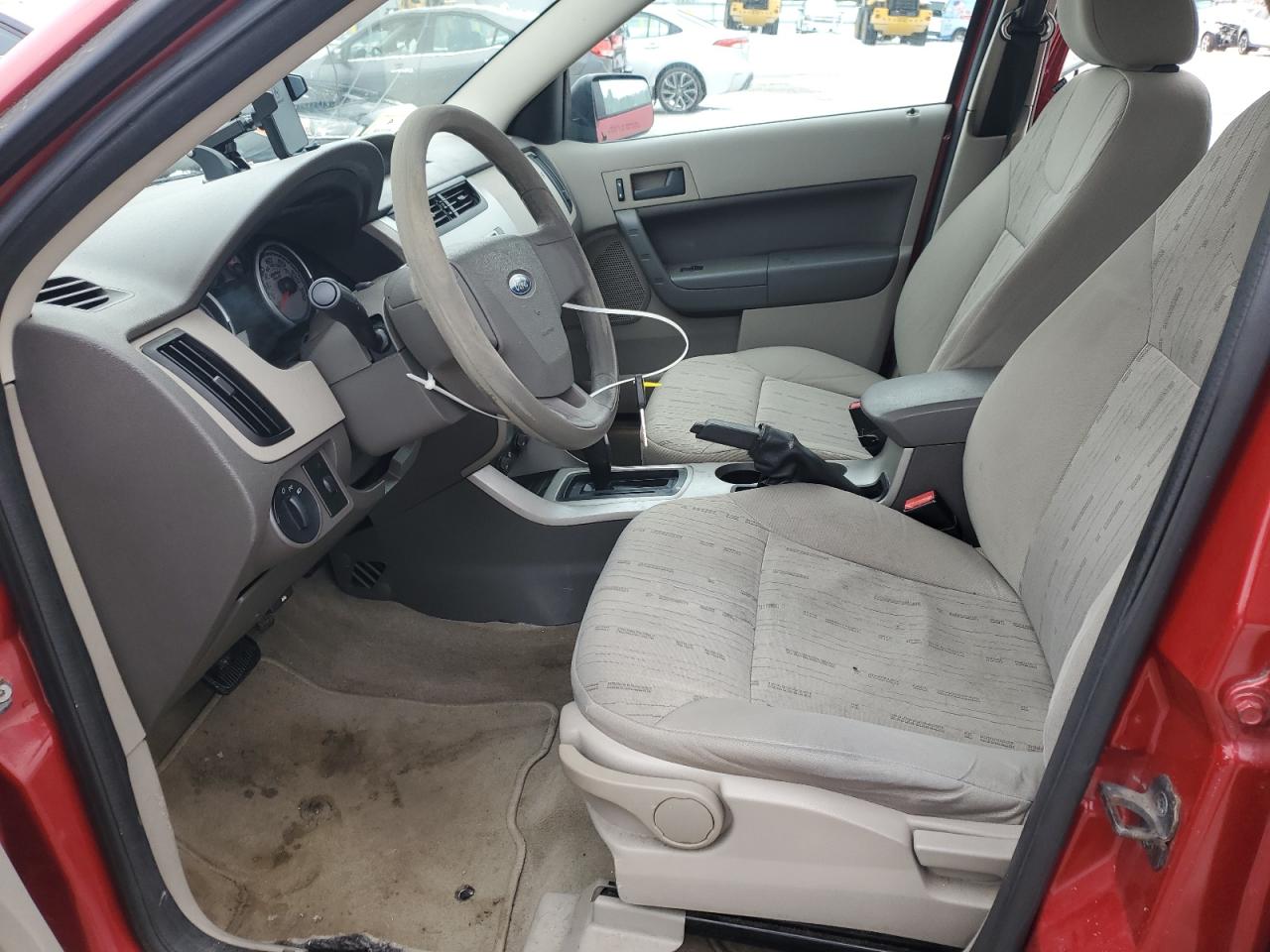 2009 Ford Focus VIN 1FAHP35N39W149541 Copart auction photo, front end / undercarriage damage thumbnail 7