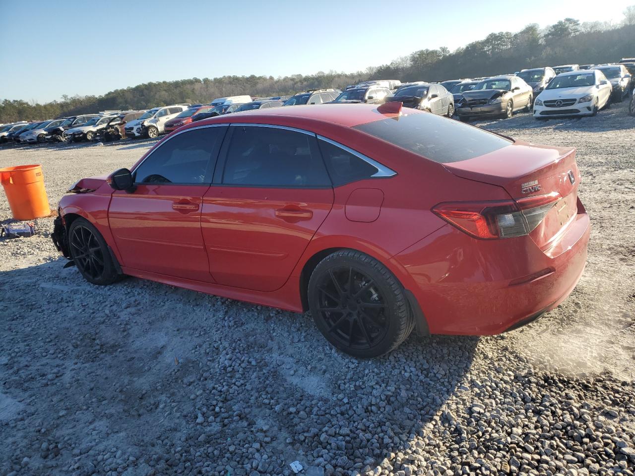 2023 Honda Civic VIN 2HGFE1F96PH307560 Copart auction photo, front end damage thumbnail 2