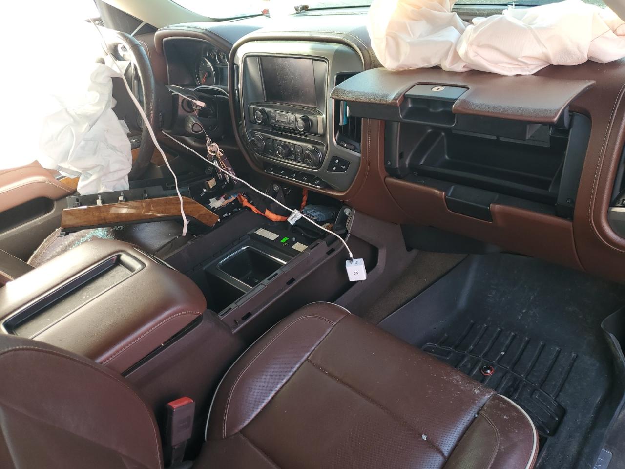 2015 Chevrolet Silverado VIN 3GCPCTEC6FG348464 Copart auction photo, front end / undercarriage damage thumbnail 8