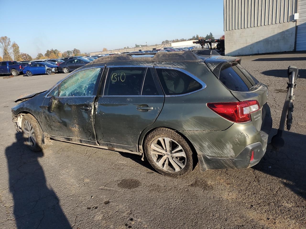 2018 Subaru Outback VIN 4S4BSANC5J3230298 Copart auction photo, all over damage thumbnail 2
