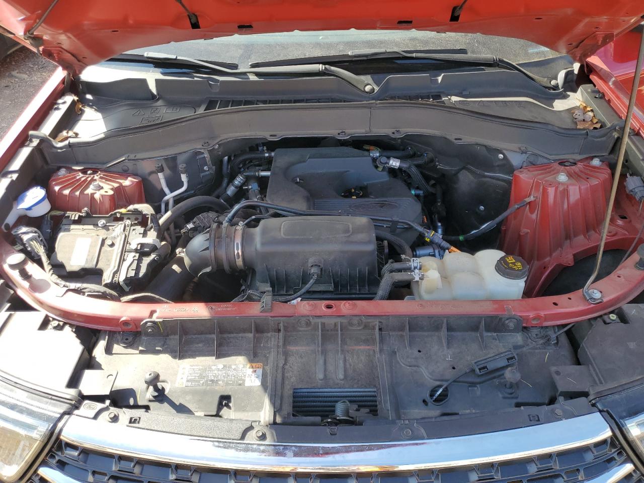2020 Ford Explorer VIN 1FMSK7DHXLGC73384 Copart auction photo, rear end / side damage thumbnail 14