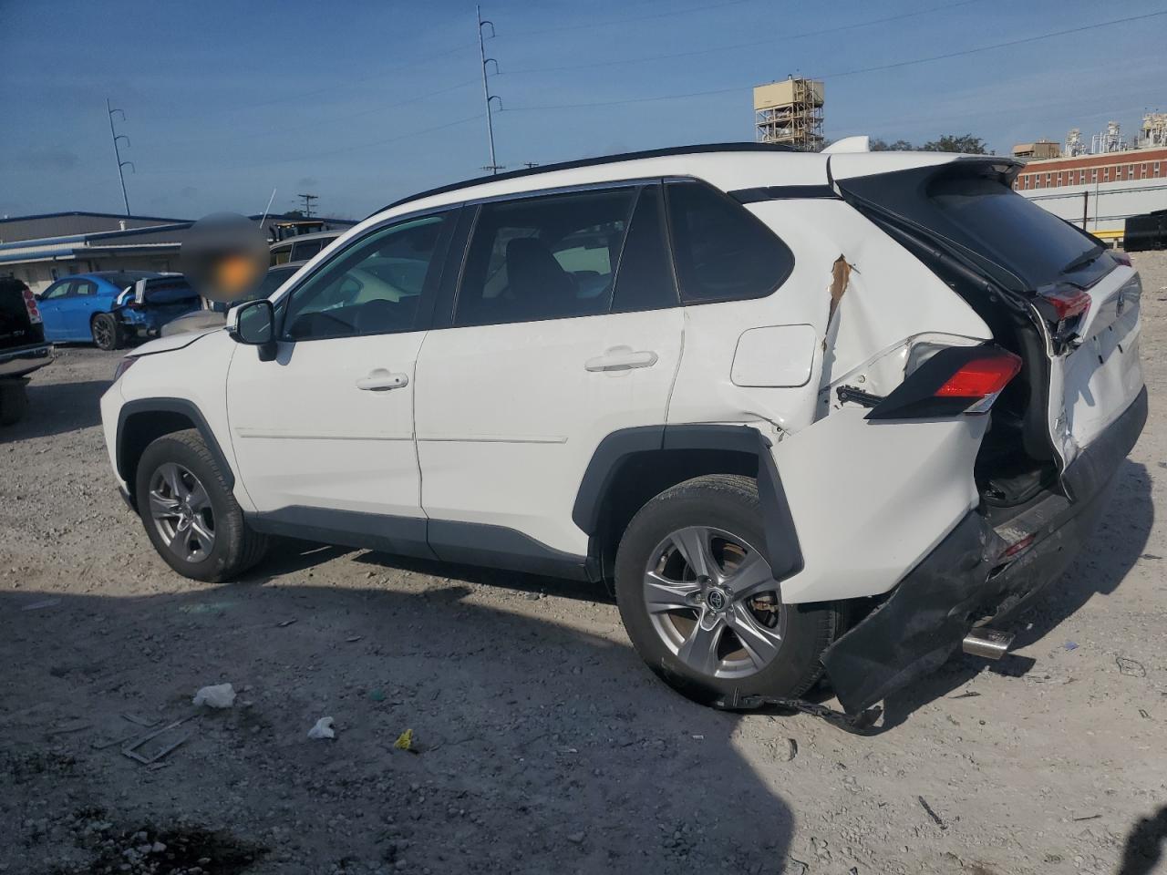 2022 Toyota RAV 4 VIN 2T3W1RFV3NC180755 Copart auction photo, rear end damage thumbnail 2
