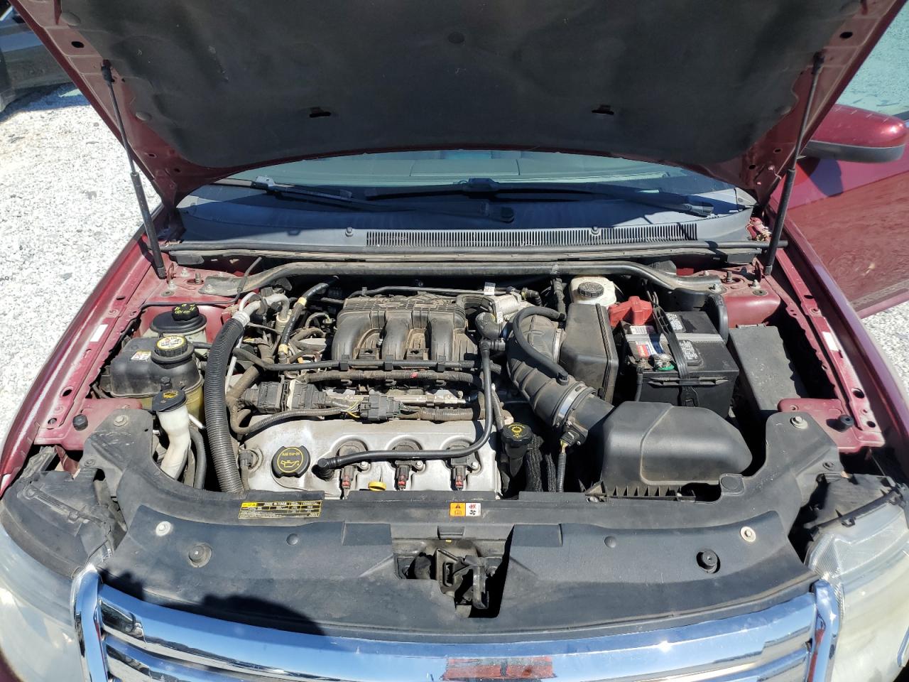 2008 Ford Taurus VIN 1FAHP24W08G105106 Copart auction photo, front end / side damage thumbnail 11