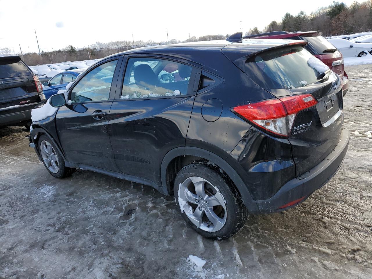 2021 Honda HR-V VIN 3CZRU6H39MM746683 Copart auction photo, front end damage thumbnail 2