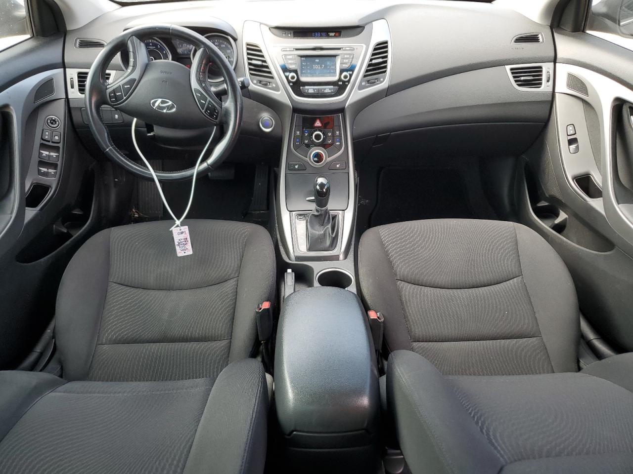 2016 Hyundai Elantra VIN KMHDH4AE8GU573948 Copart auction photo, front end damage thumbnail 8