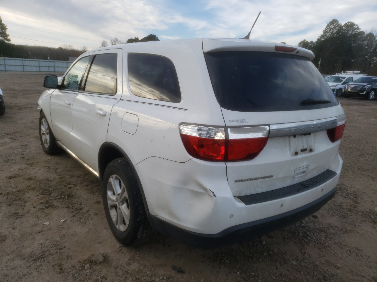 2013 Dodge Durango VIN 1C4RDHAG1DC530178 Copart auction photo, front end / minor dent/scratches damage thumbnail 3