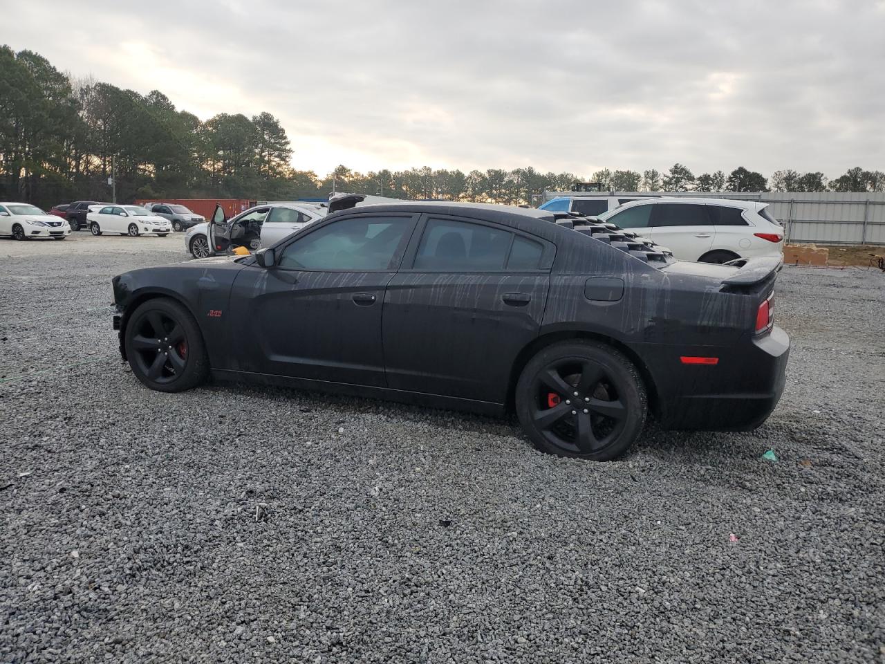 2014 Dodge Charger VIN 2C3CDXCT1EH368940 Copart auction photo, front end / minor dent/scratches damage thumbnail 2