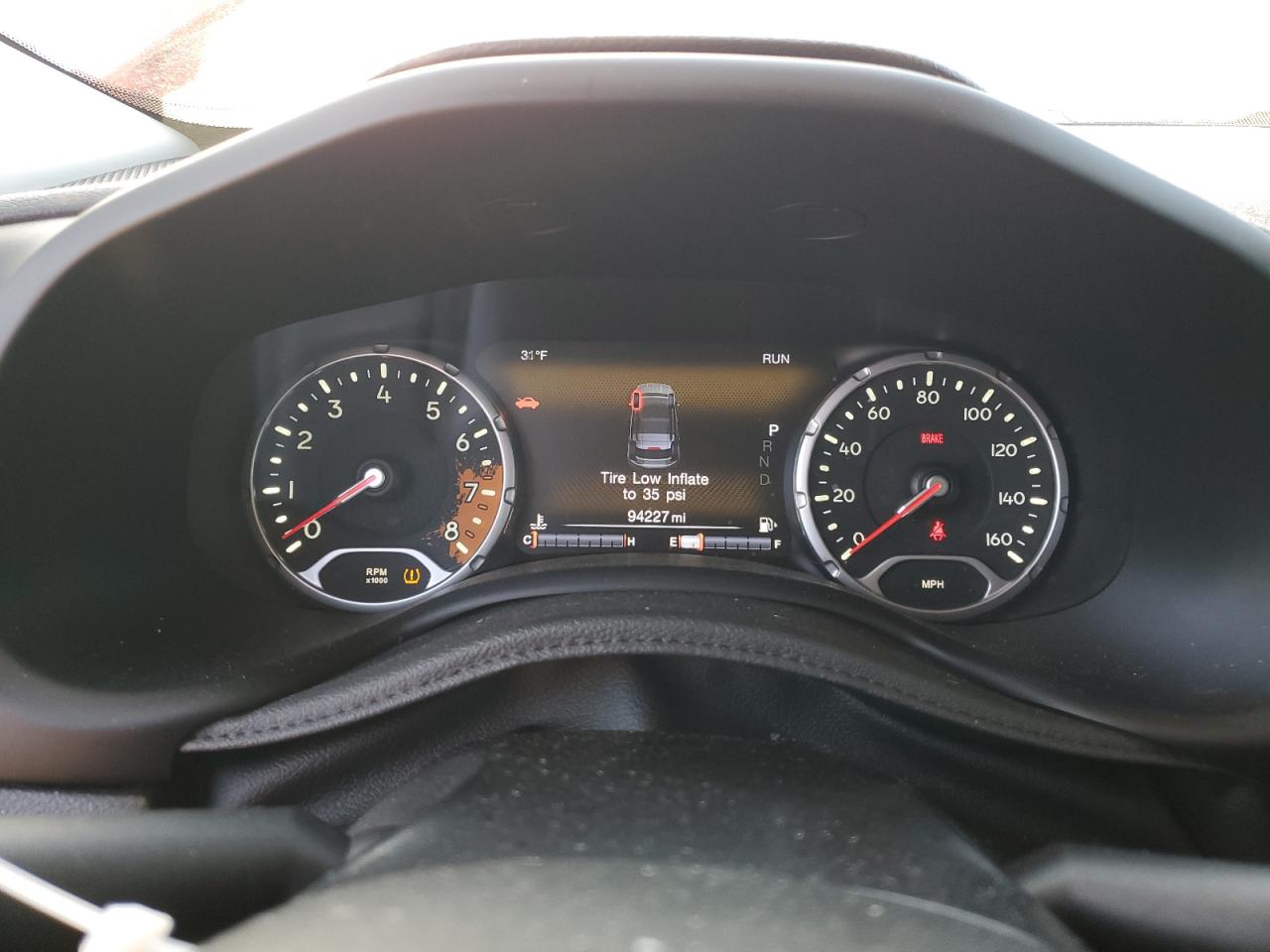 2017 Jeep Renegade VIN ZACCJBCB0HPE49333 Copart auction photo, rear end / mechanical damage thumbnail 9