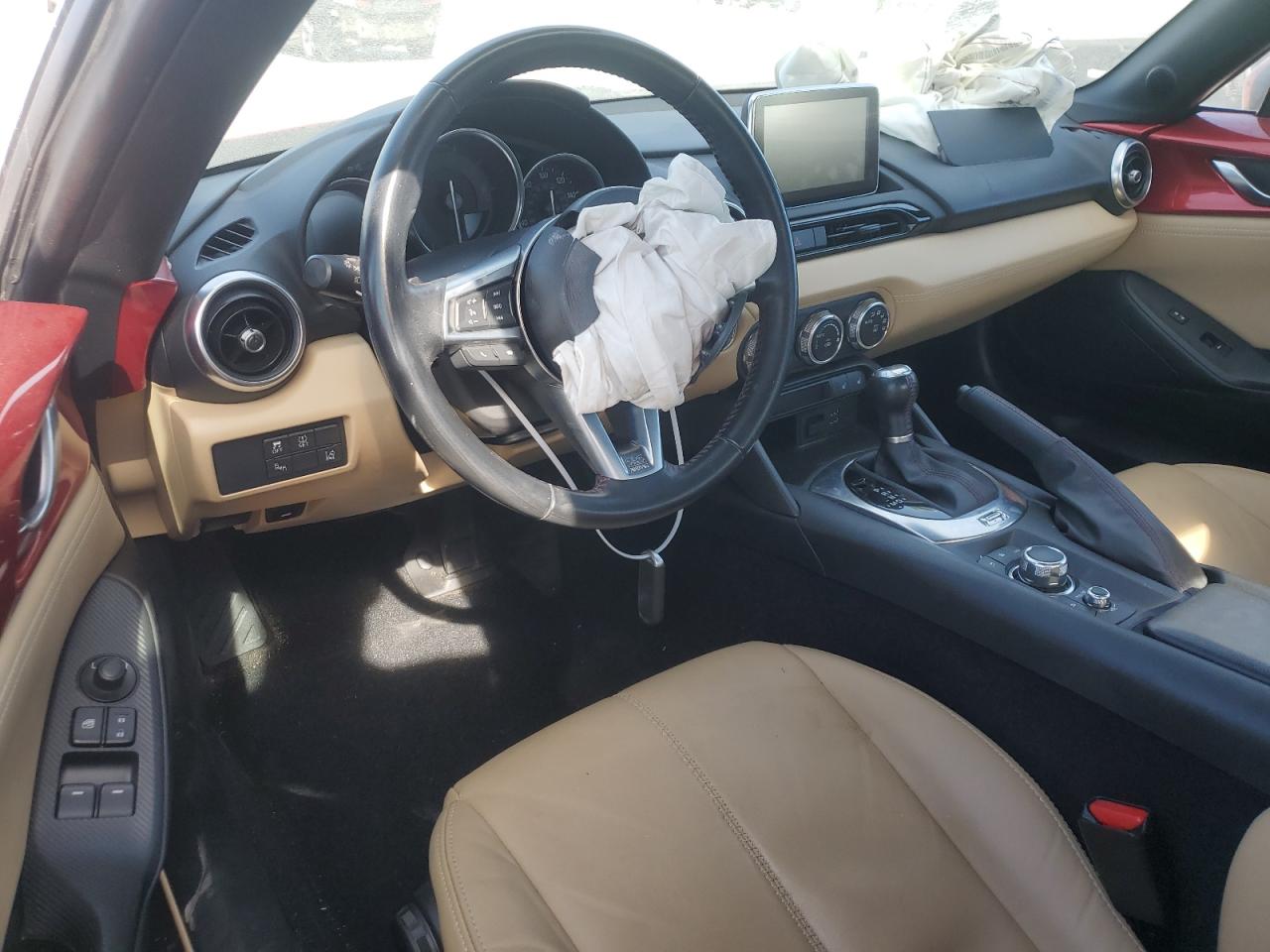 2016 Mazda MX-5 VIN JM1NDAD71G0101002 Copart auction photo, front end damage thumbnail 8