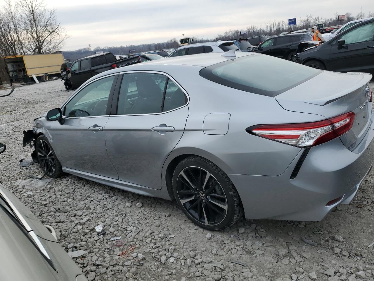 2020 Toyota Camry VIN 4T1K61AK9LU386021 Copart auction photo, front end damage thumbnail 2