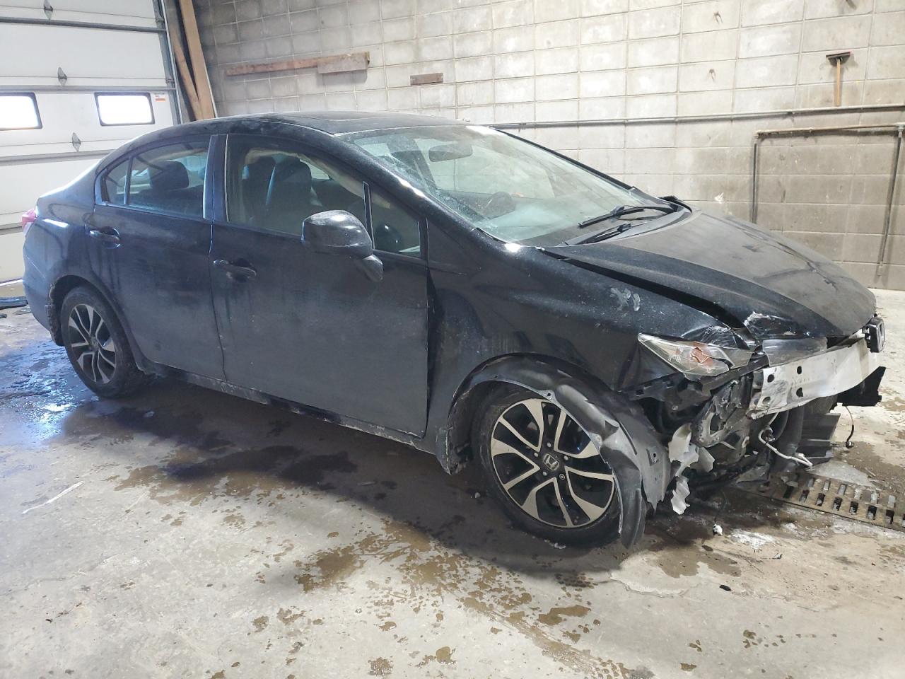 2013 Honda Civic VIN 19XFB2F95DE267413 Copart auction photo, front end damage thumbnail 4