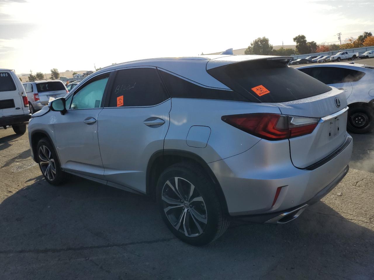 2017 Lexus RX VIN 2T2BZMCA1HC058593 Copart auction photo, front end / side damage thumbnail 2
