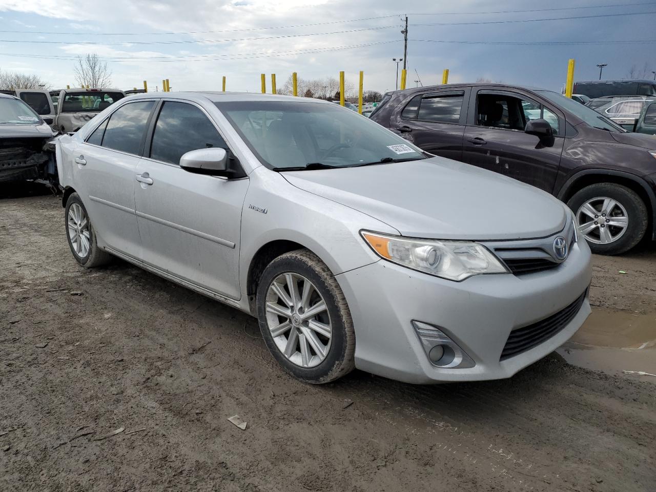 2012 Toyota Camry VIN 4T1BD1FK6CU005661 Copart auction photo, rear end / side damage thumbnail 4