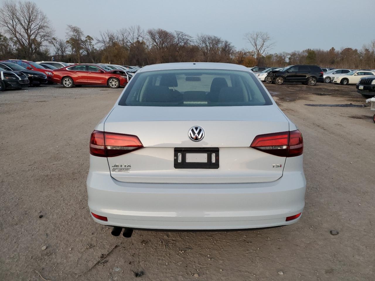 2017 Volkswagen Jetta VIN 3VW2B7AJ1HM335454 Copart auction photo, front end / frame damage damage thumbnail 6