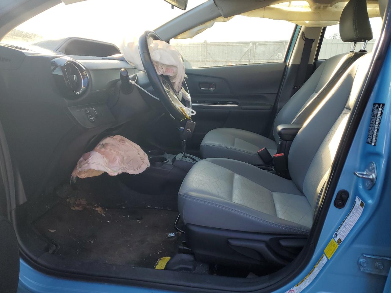 2015 Toyota Prius VIN JTDKDTB33F1113840 Copart auction photo, front end damage thumbnail 7
