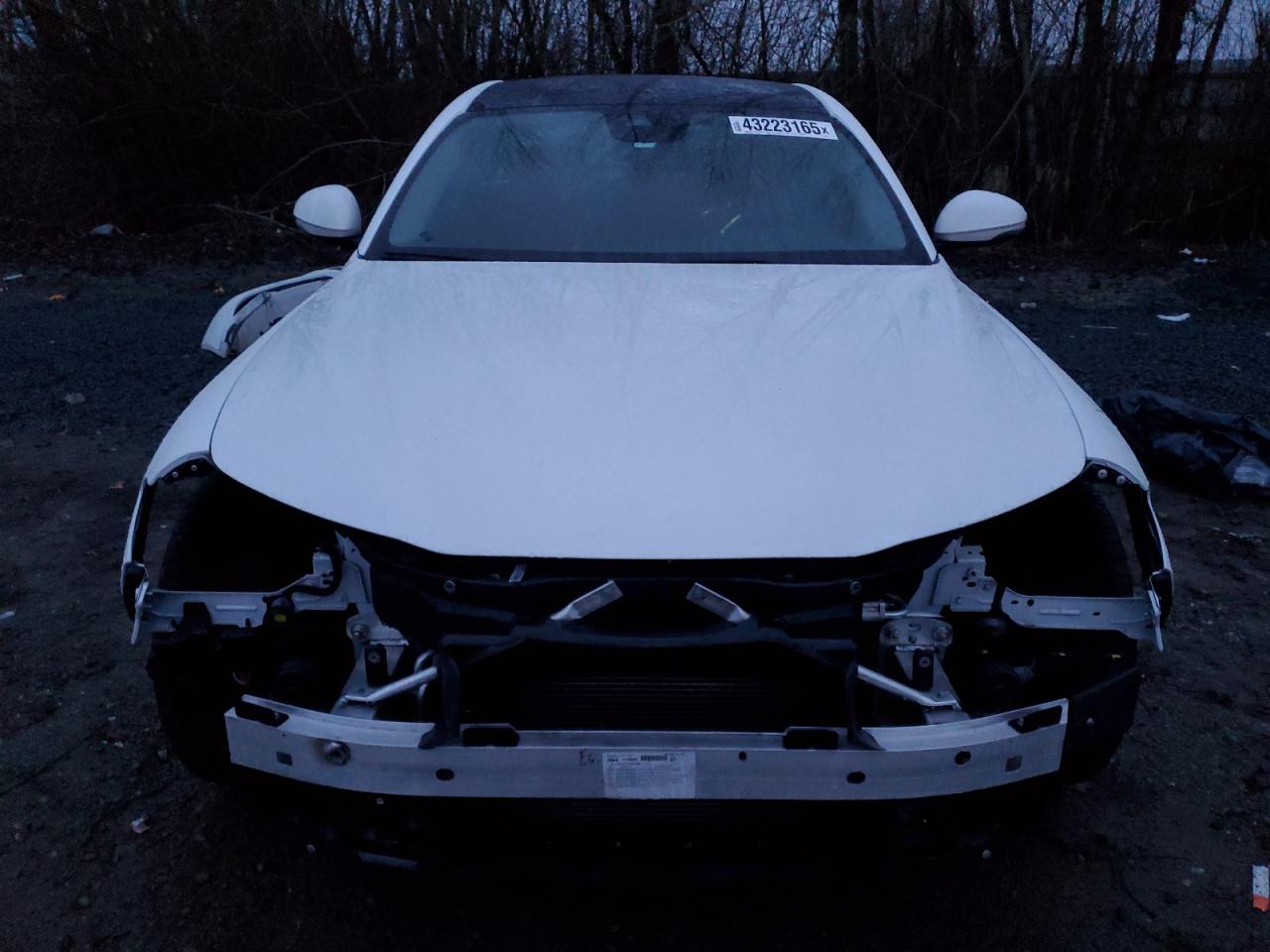 2018 Alfa Romeo Giulia VIN ZARFAEEN4J7583261 Copart auction photo, front end damage thumbnail 5