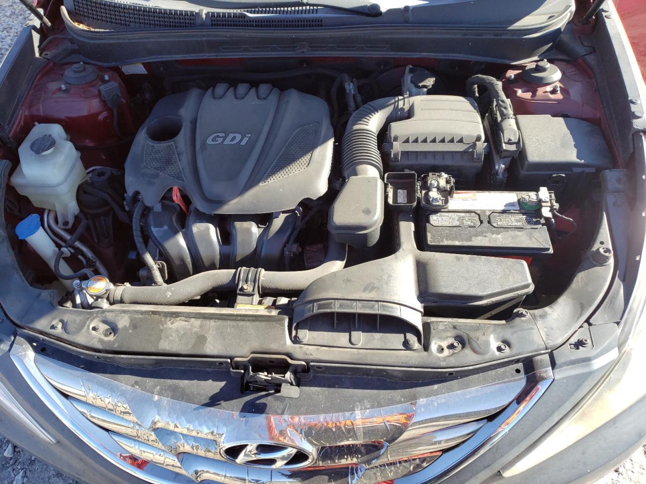 2011 Hyundai Sonata VIN 5NPEC4AC7BH116492 Copart auction photo, rear end / front end damage thumbnail 11