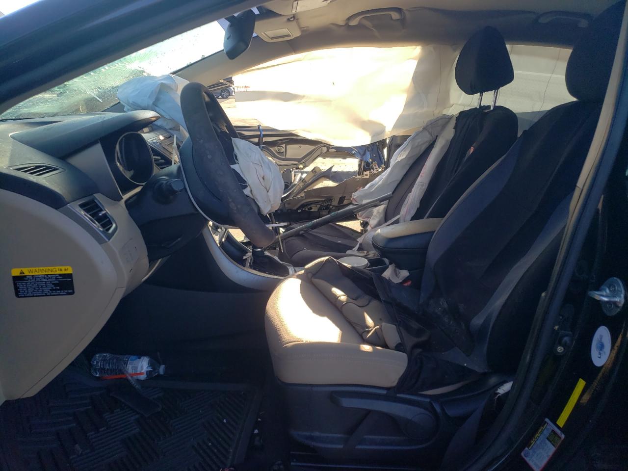 2016 Hyundai Elantra VIN KMHDH4AE9GU541624 Copart auction photo, side / undercarriage damage thumbnail 7