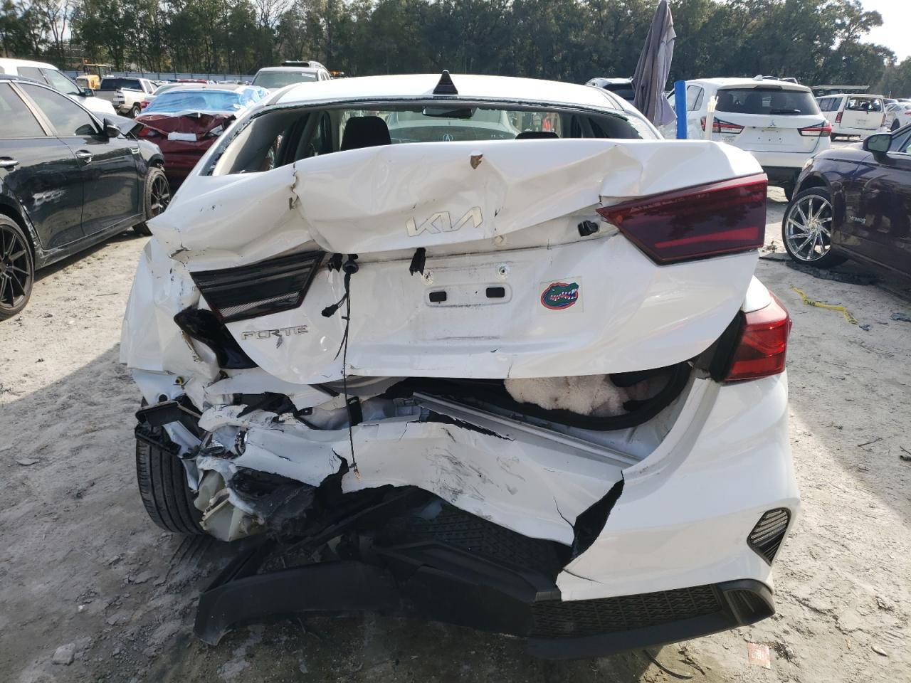 2023 KIA Forte VIN 3KPF24AD1PE637977 Copart auction photo, rear end / front end damage thumbnail 6