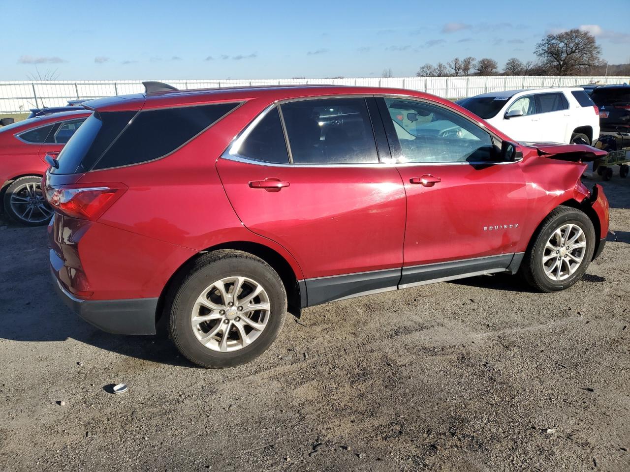 2020 Chevrolet Equinox VIN 2GNAXUEV3L6218707 Copart auction photo, front end damage thumbnail 3