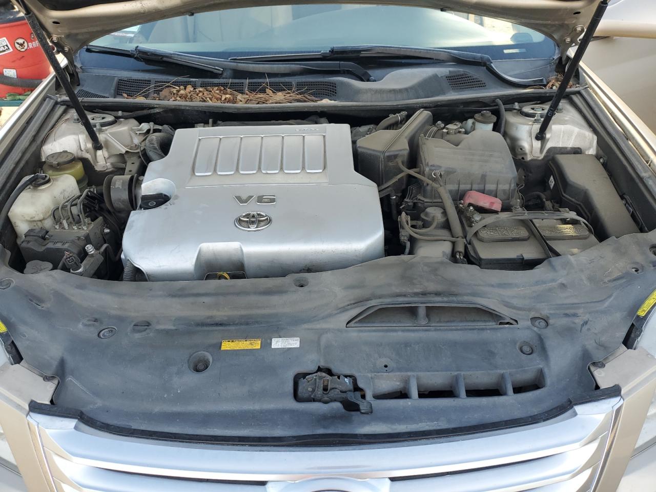 2008 Toyota Avalon VIN 4T1BK36B18U312034 Copart auction photo, rear end damage thumbnail 11