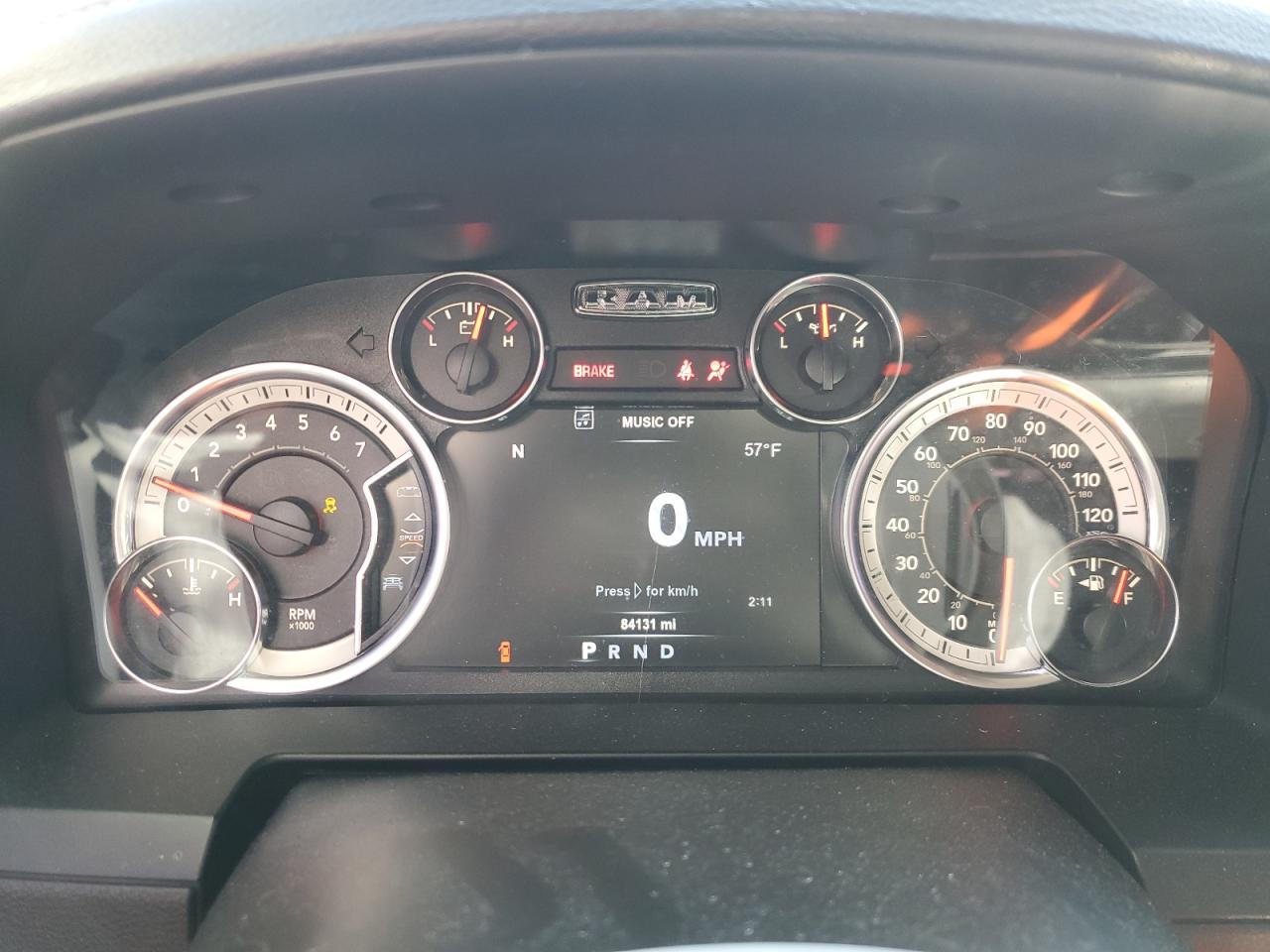 2018 RAM 1500 VIN 1C6RR6MT4JS105786 Copart auction photo, side / front end damage thumbnail 9