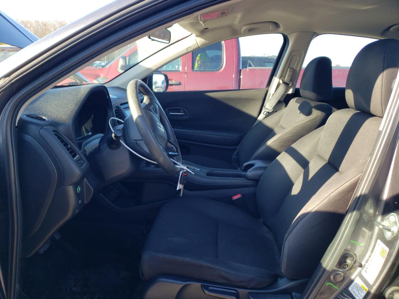 2016 Honda HR-V VIN 3CZRU6H36GM729019 Copart auction photo, side / rear end damage thumbnail 7