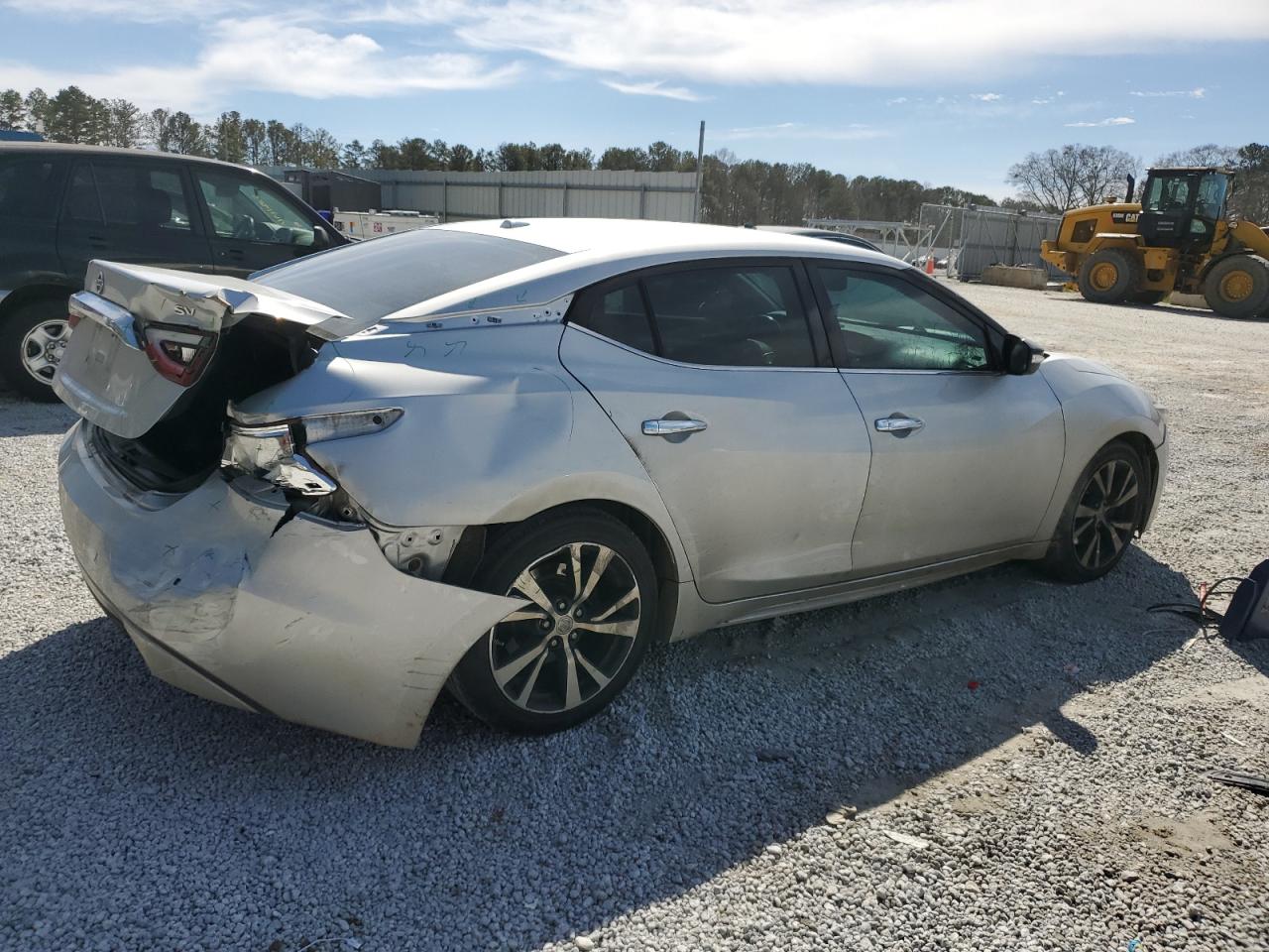 2017 Nissan Maxima VIN 1N4AA6AP6HC445083 Copart auction photo, all over damage thumbnail 3