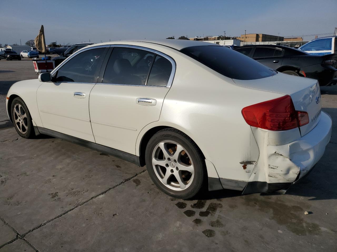 2004 Infiniti G VIN JNKCV51E94M611731 Copart auction photo, rear end damage thumbnail 2