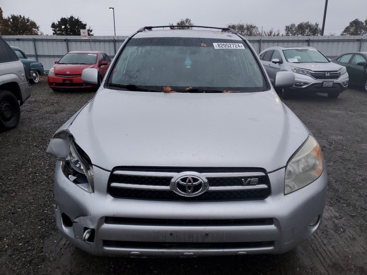 2007 Toyota RAV 4 VIN JTMBK31V676024034 Copart auction photo, front end damage thumbnail 5