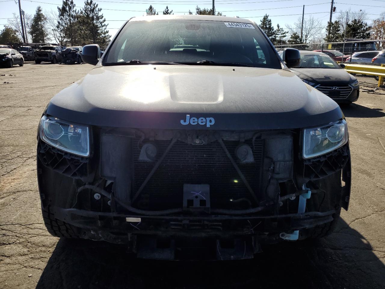 2014 Jeep Grand Cherokee VIN 1C4RJFAG4EC355228 Copart auction photo, rear end / front end damage thumbnail 5