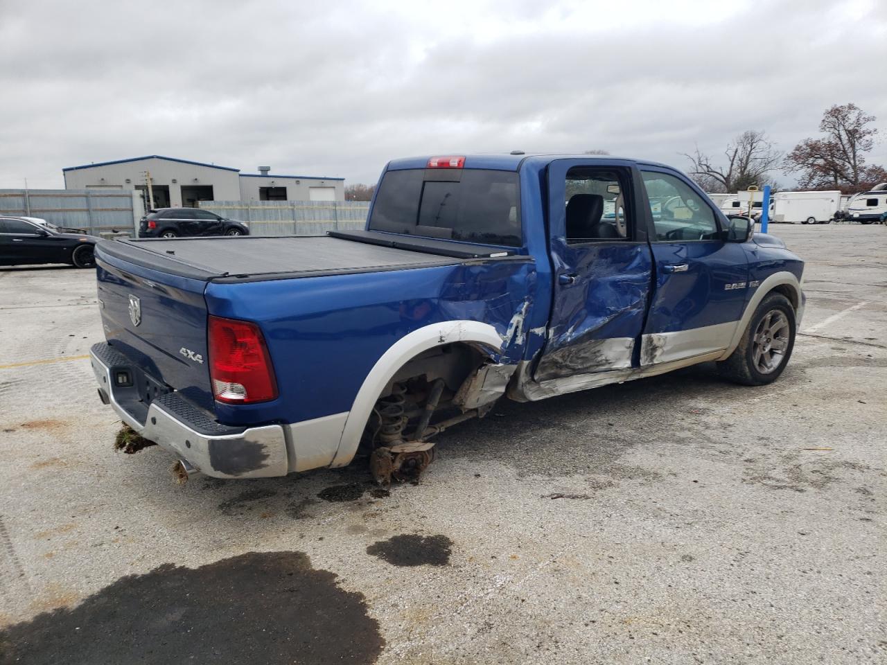 2010 Dodge RAM VIN 1D7RV1CT5AS151514 Copart auction photo, rear end / side damage thumbnail 3