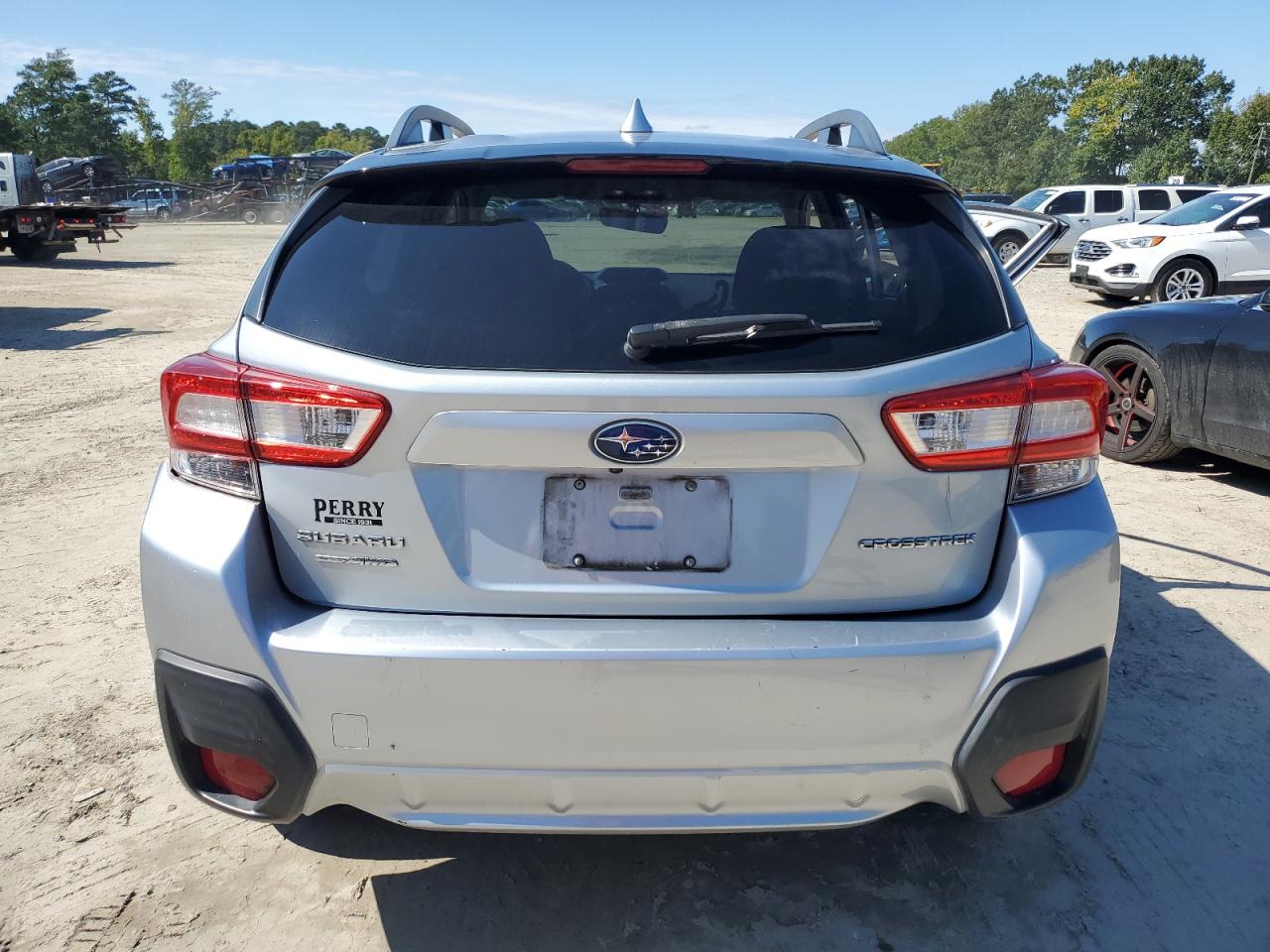 2018 Subaru XV VIN JF2GTABCXJH341154 Copart auction photo, side / rear end damage thumbnail 6