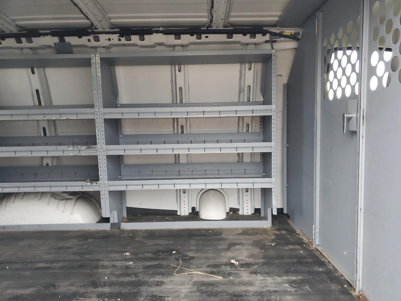2017 Chevrolet Express VIN 1GCWGAFF5H1135858 Copart auction photo, front end / side damage thumbnail 11