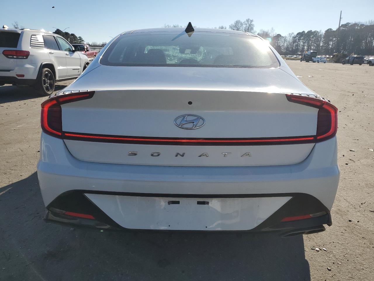 2021 Hyundai Sonata VIN 5NPEF4JA9MH096562 Copart auction photo, front end damage thumbnail 6