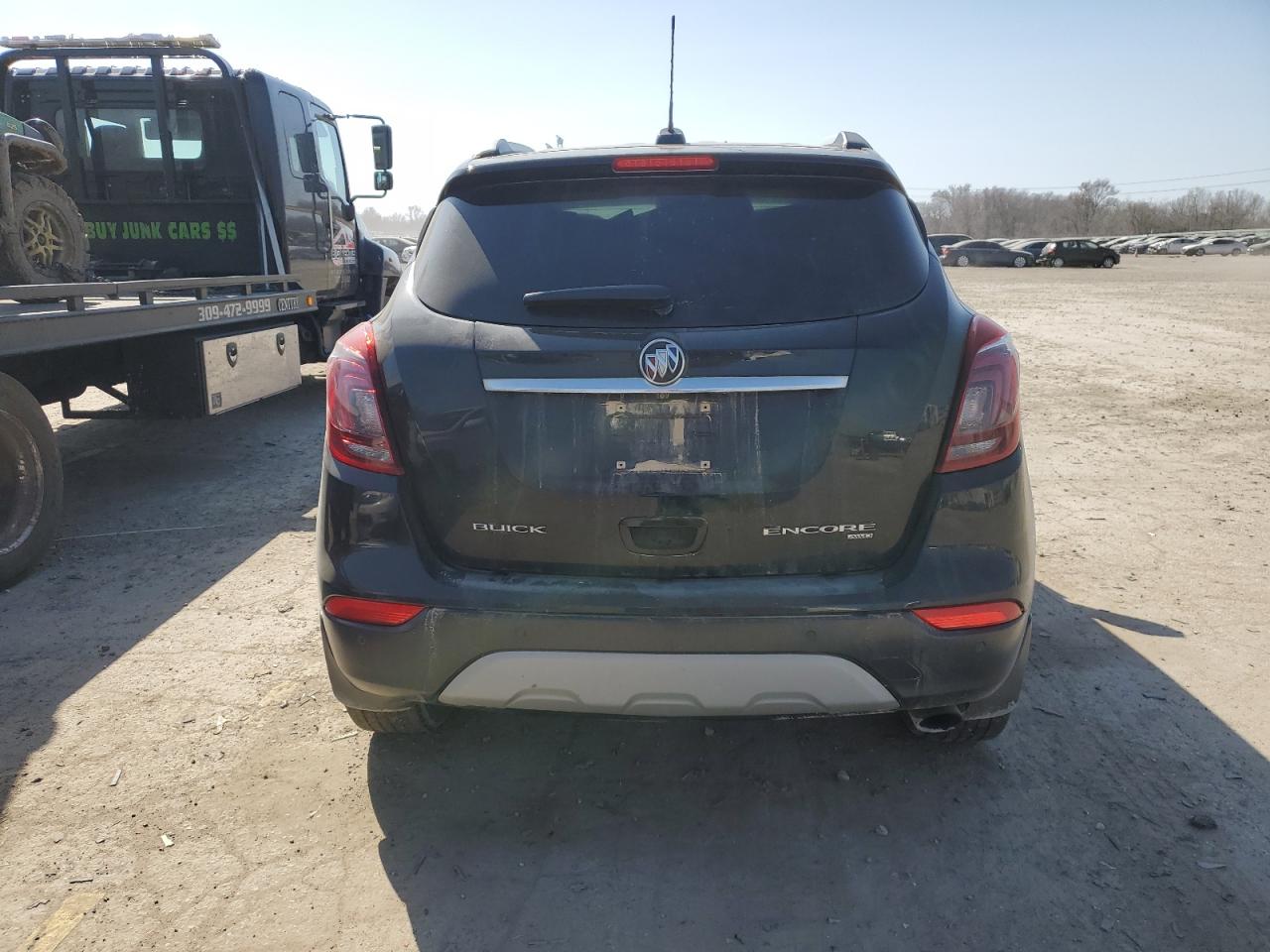 2018 Buick Encore VIN KL4CJHSB9JB592618 Copart auction photo, front end damage thumbnail 6