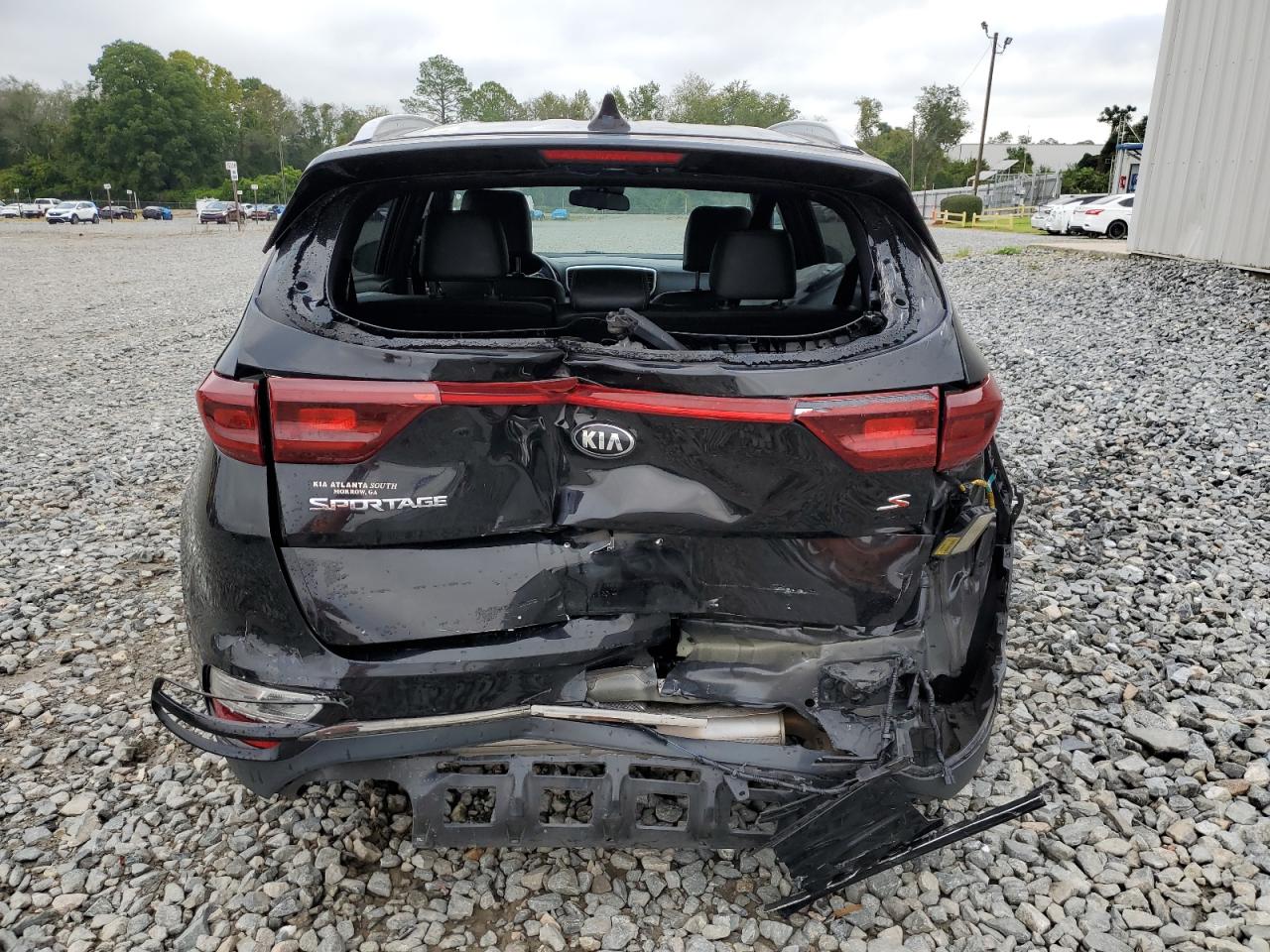 2020 KIA Sportage VIN KNDP63AC2L7683788 Copart auction photo, rear end damage thumbnail 6