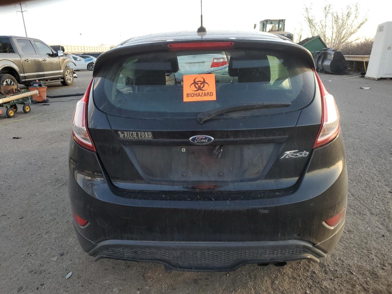 2019 Ford Fiesta VIN 3FADP4DJ6KM165967 Copart auction photo, front end damage thumbnail 6
