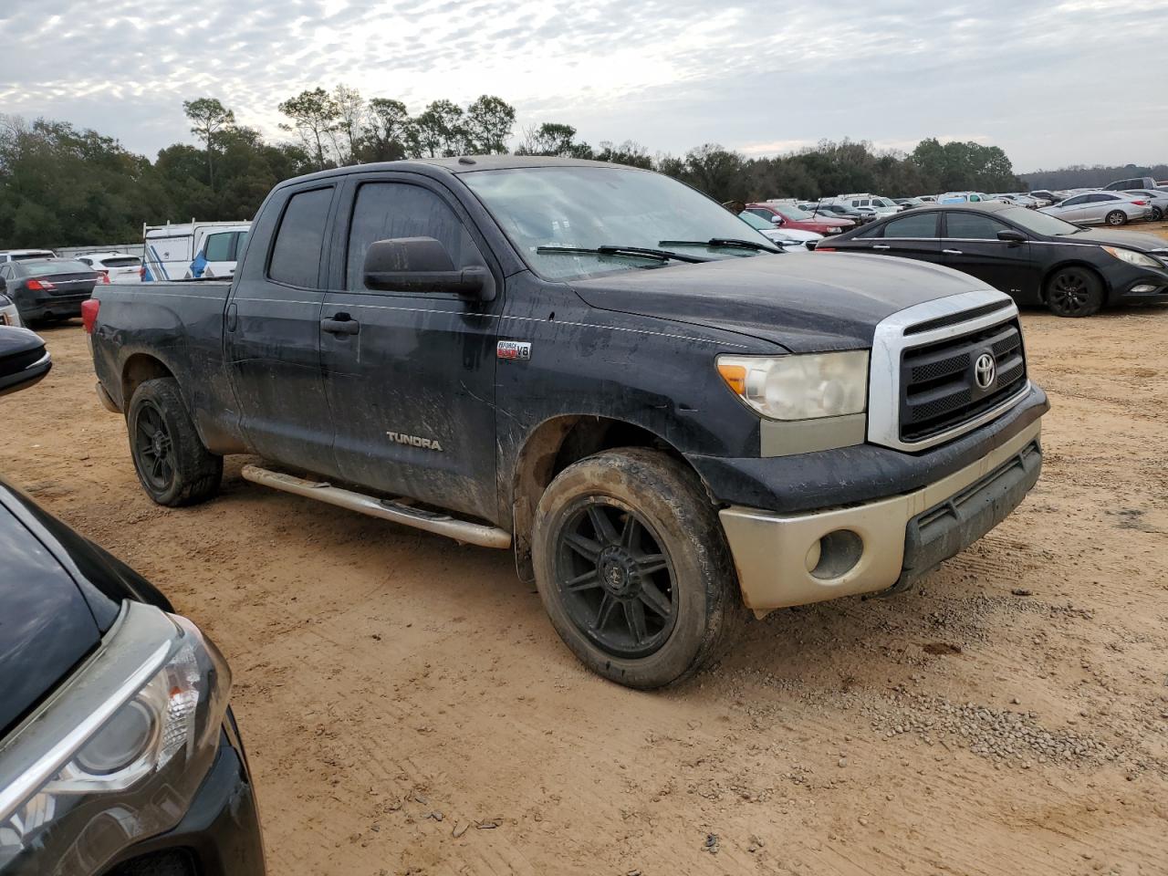 2012 Toyota Tundra VIN 5TFRY5F13CX117774 Copart auction photo, side damage thumbnail 4