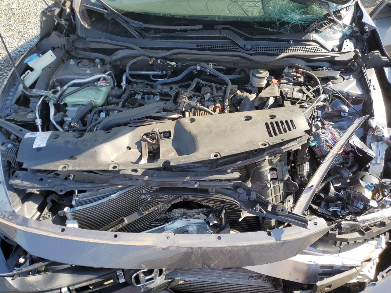 2019 Honda Civic VIN JHMFC1F33KX006862 Copart auction photo, front end damage thumbnail 11