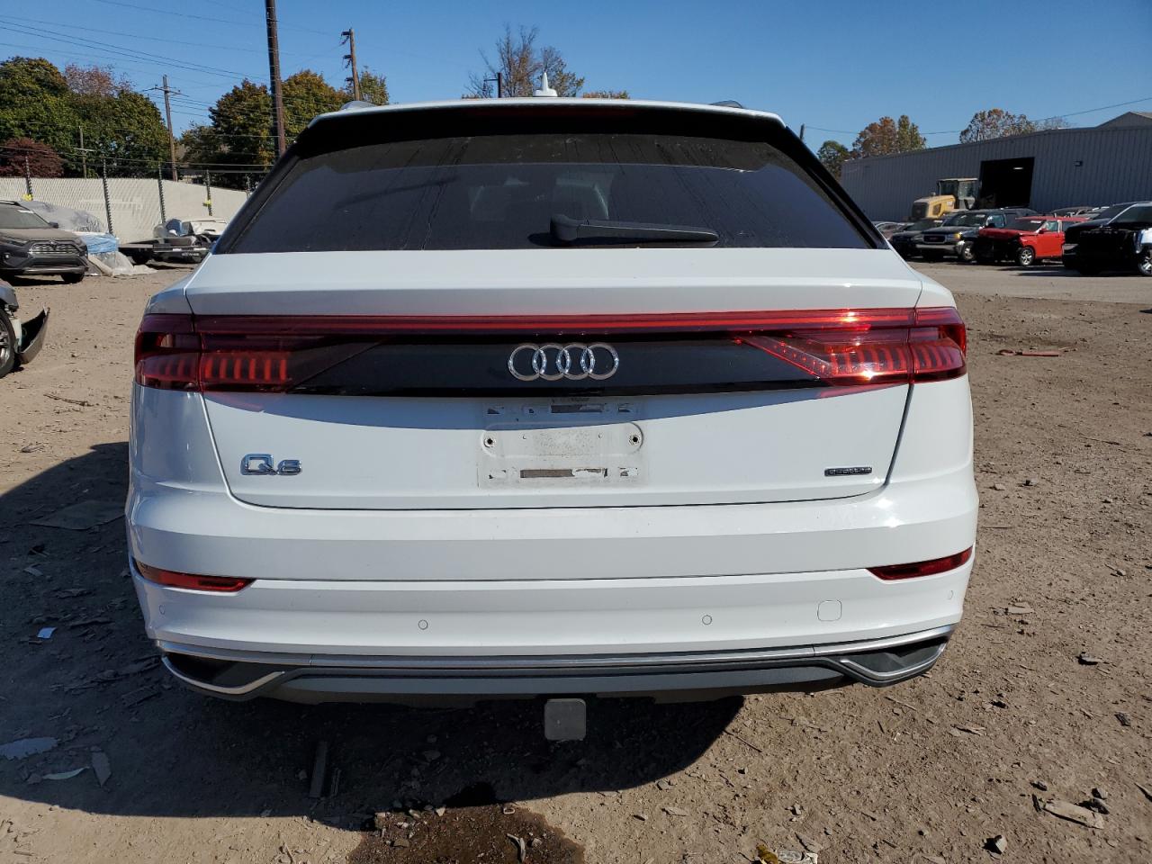 2021 Audi Q8 VIN WA1BVAF16MD034467 Copart auction photo, front end damage thumbnail 6